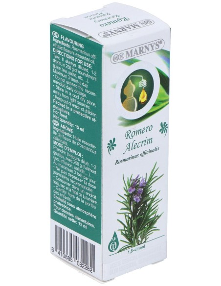 Romero Oleo Essencial Alimentario 15Ml.