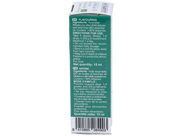Marnys Aceite Esencial Alimentario De Arbol De...