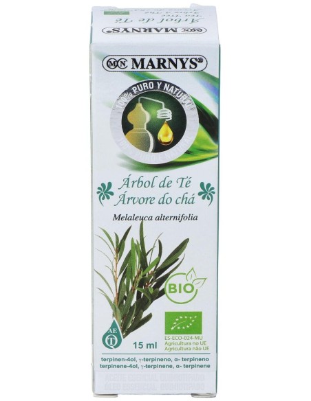 Marnys Aceite Esencial Alimentario De Arbol De Te Bio 15