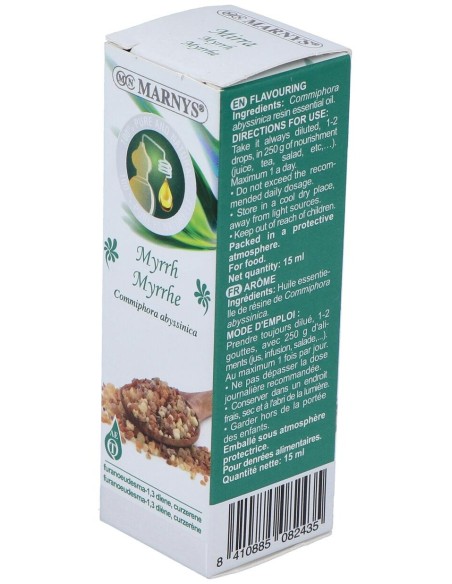 Marnys Aceite Esencial Alimentario De Mirra Estuche 15 Ml