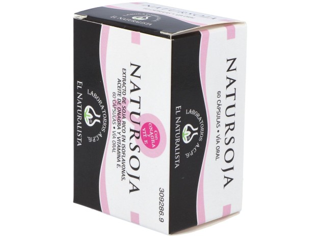 El Naturalista Natursoja Con Onagra 60Cáps