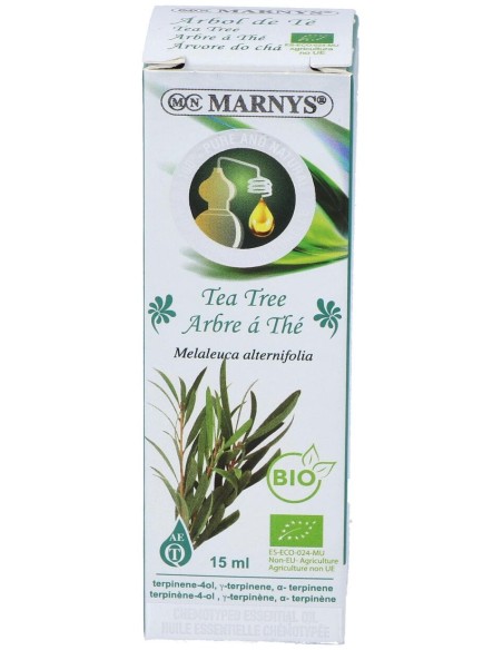 Marnys Aceite Esencial Alimentario De Arbol De Te Bio 15