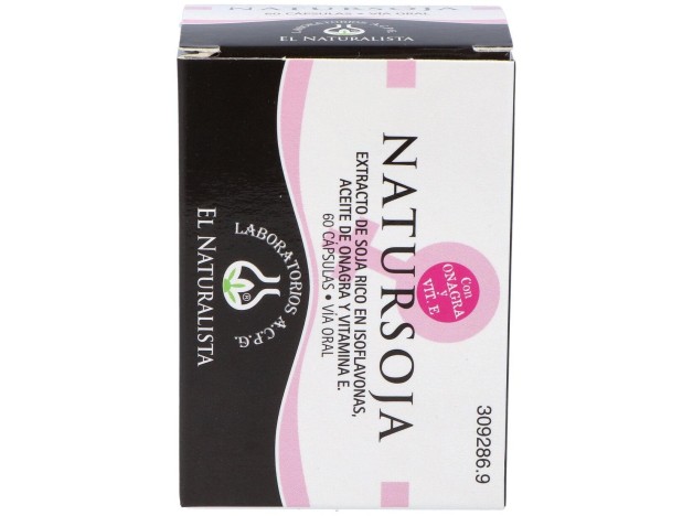 El Naturalista Natursoja Con Onagra 60Cáps