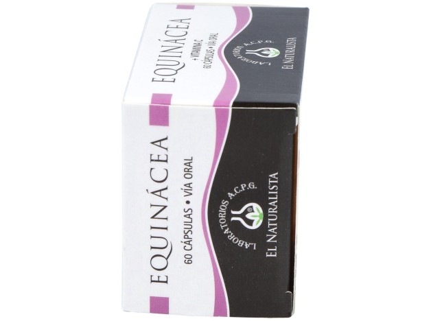 El Naturalista Equinacea + Vitamina C, 60 Cápsulas
