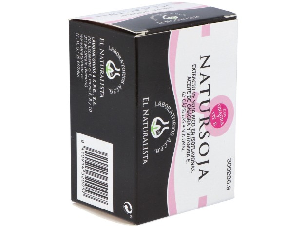 El Naturalista Natursoja Con Onagra 60Cáps