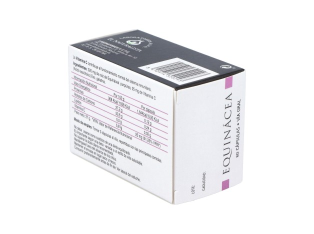 El Naturalista Equinacea + Vitamina C, 60 Cápsulas