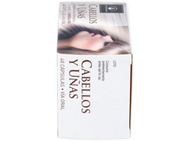 El Naturalista Cabellos Y Uñas, 48 Cápsulas