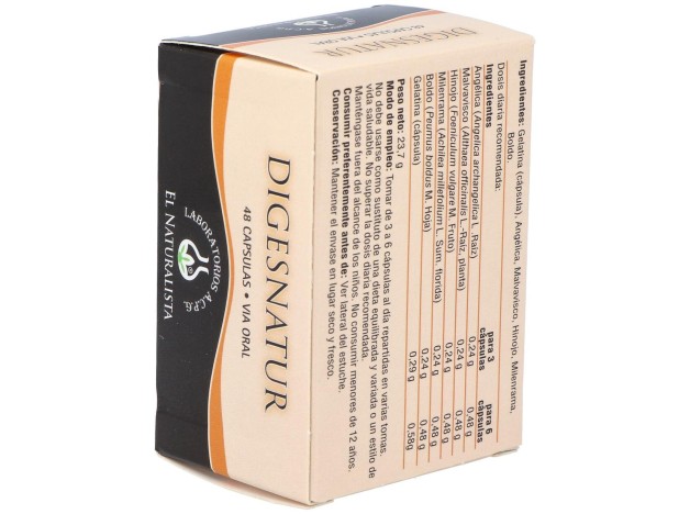 El Naturalista Digesnatur, 48 Cápsulas