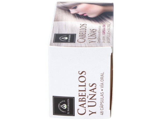 El Naturalista Cabellos Y Uñas, 48 Cápsulas