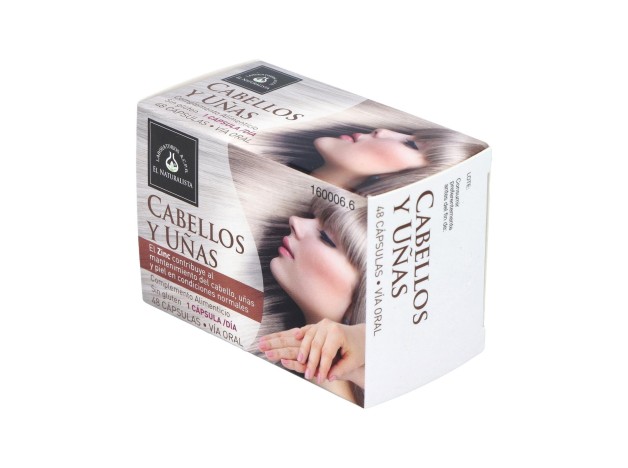 El Naturalista Cabellos Y Uñas, 48 Cápsulas