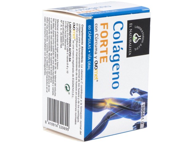 Colageno Forte Colageno+Ovomet+Curcuma 60Cap.