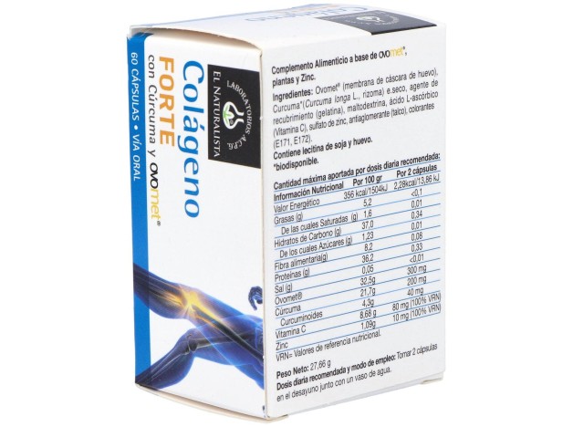 Colageno Forte Colageno+Ovomet+Curcuma 60Cap.