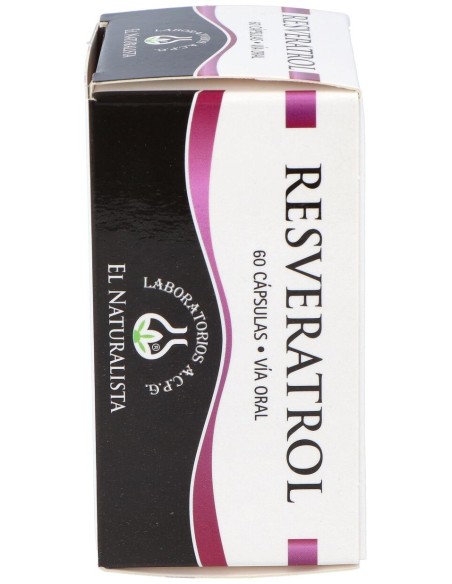 El Naturalista Resveratrol, 60 Cápsulas