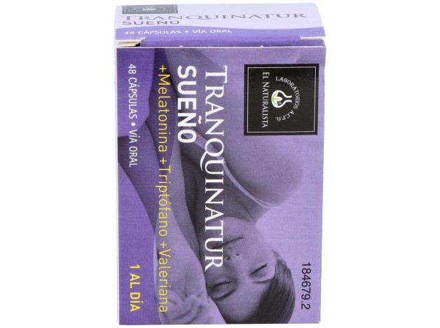 El Naturalista Tranquinatur Sueño, 48 Cápsulas