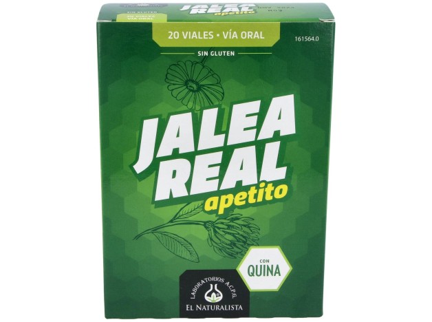El Naturalista Jalea Apetito Con Quina 20 Viales