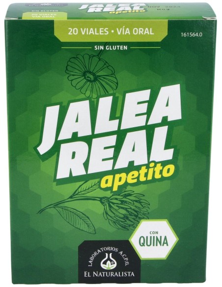 El Naturalista Jalea Apetito Con Quina 20 Viales