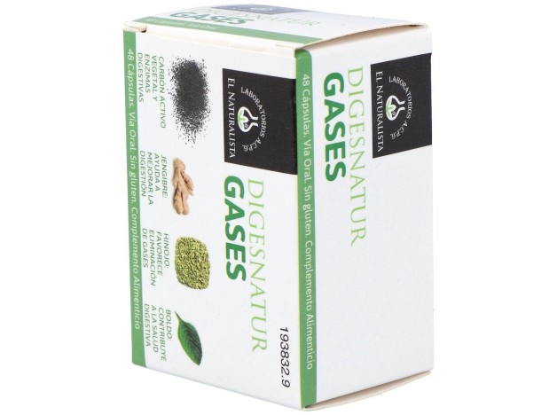 El Naturalista Digesnatur Gases, 48 Cápsulas