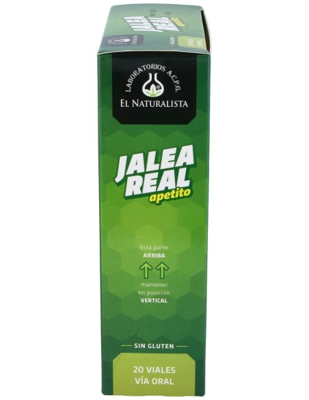 El Naturalista Jalea Apetito Con Quina 20 Viales