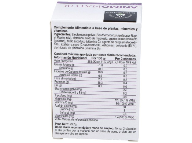 Animonatur 60 Caps El Naturalista