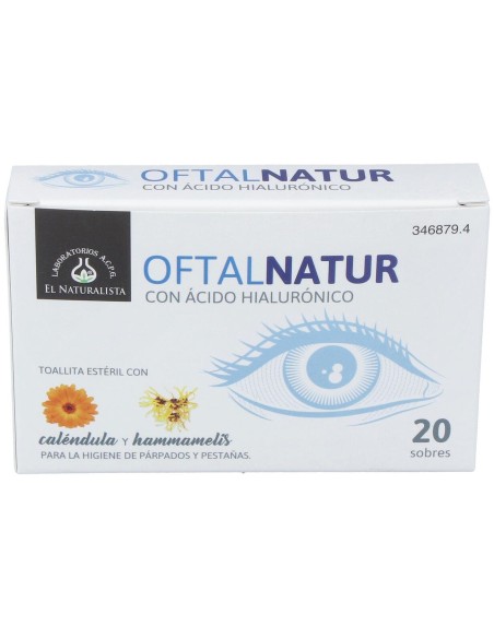Oftalnatur Toallitas Oftálmicas, 15 Toallitas