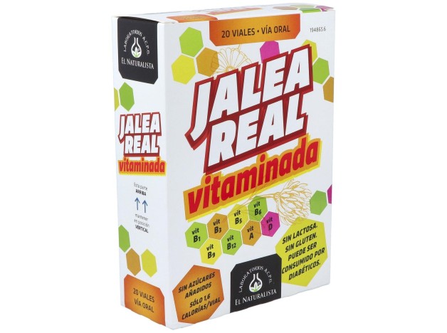 El Naturalista Jalea Real Vitaminada, 20 Ampollas