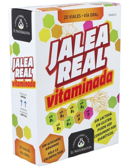 El Naturalista Jalea Real Vitaminada, 20 Ampollas