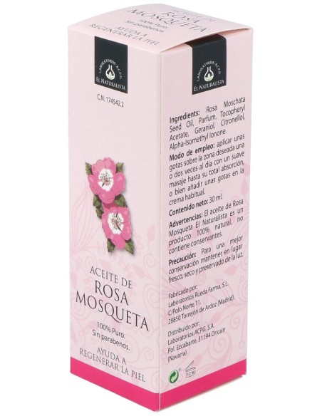 El Naturalista Aceite De Rosa Mosqueta, 30 Ml