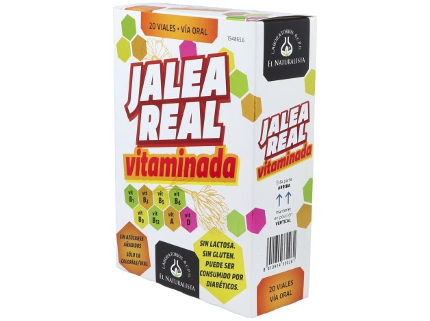 El Naturalista Jalea Real Vitaminada, 20 Ampollas