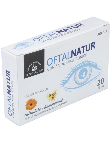 Oftalnatur Toallitas Oftálmicas, 15 Toallitas