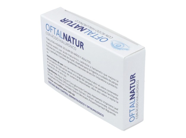 Oftalnatur Toallitas Oftálmicas, 15 Toallitas
