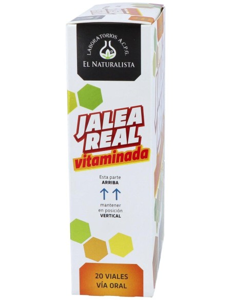 El Naturalista Jalea Real Vitaminada, 20 Ampollas