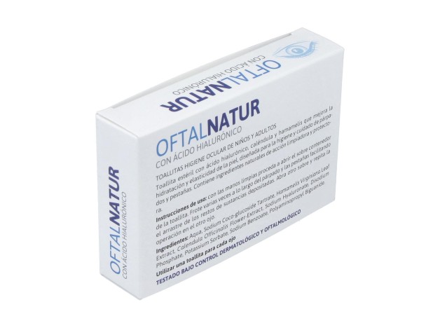 Oftalnatur Toallitas Oftálmicas, 15 Toallitas