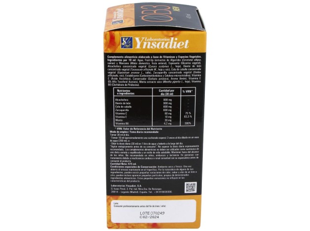 Ob3 Drenante Jarabe 475Ml.