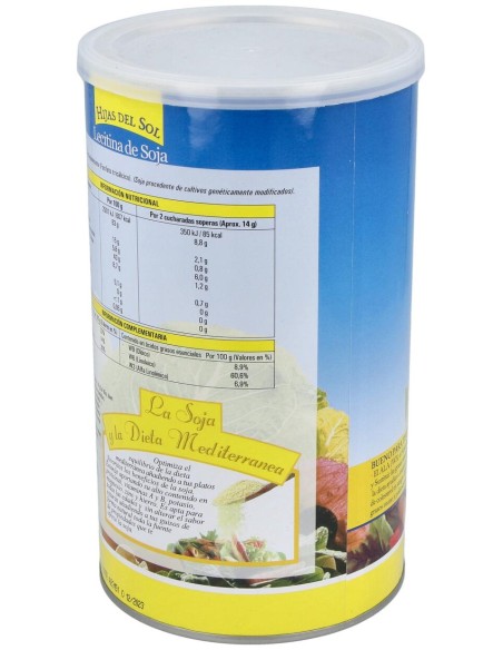 Lecitina De Soja Granulada 450Gr.Gmo Hijas Del Sol