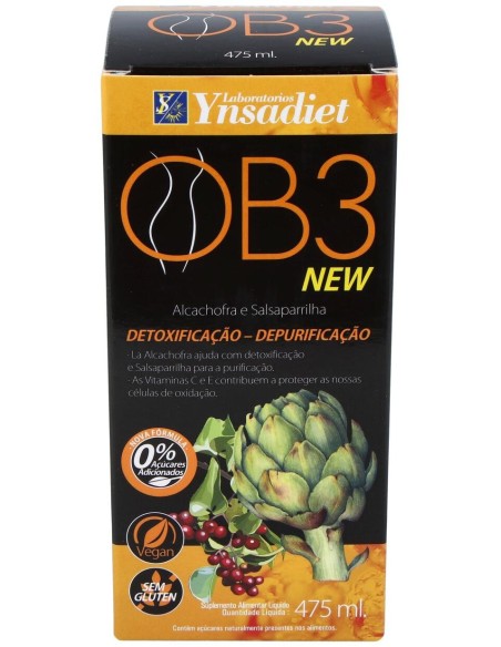 Ob3 Drenante Jarabe 475Ml.