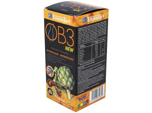 Ob3 Drenante Jarabe 475Ml.