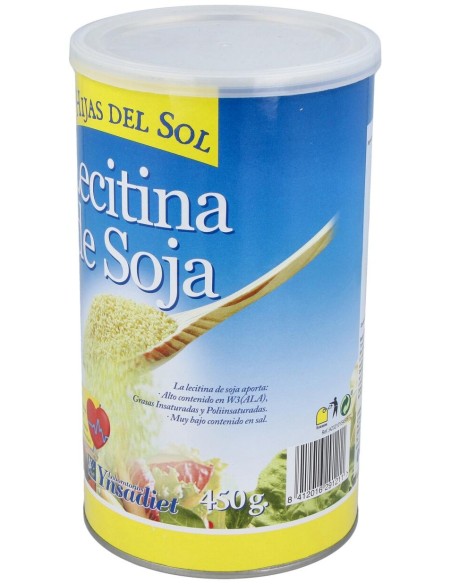 Lecitina De Soja Granulada 450Gr.Gmo Hijas Del Sol