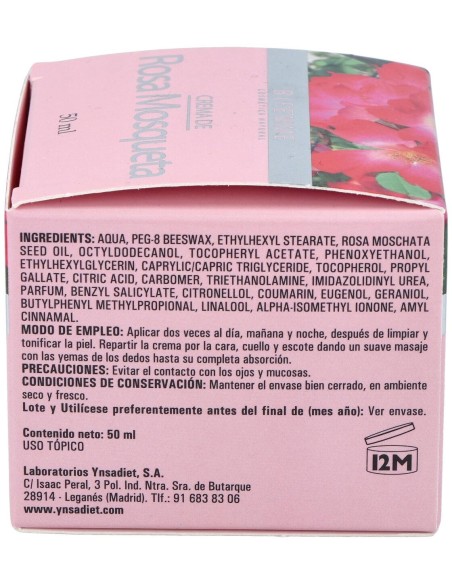 Crema De Aceite De Rosa Mosqueta 50Ml.