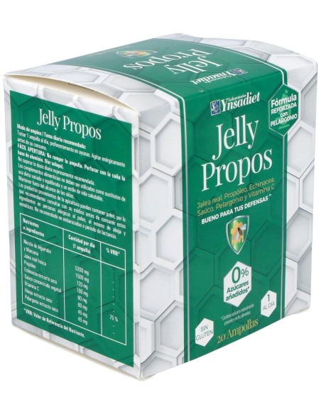 Jelly Propos 1,5Gr. Jalea Real + Propoleo 20Viales