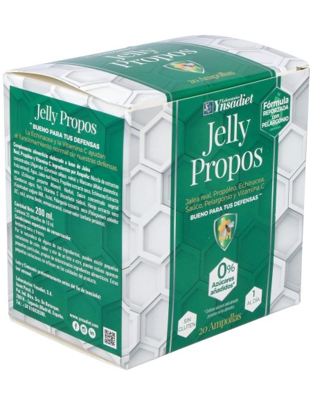 Jelly Propos 1,5Gr. Jalea Real + Propoleo 20Viales
