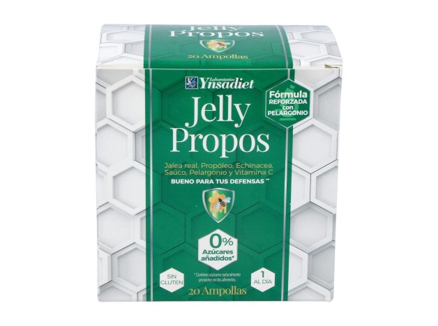Jelly Propos 1,5Gr. Jalea Real + Propoleo 20Viales