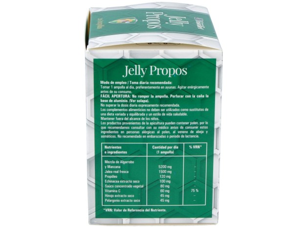 Jelly Propos 1,5Gr. Jalea Real + Propoleo 20Viales
