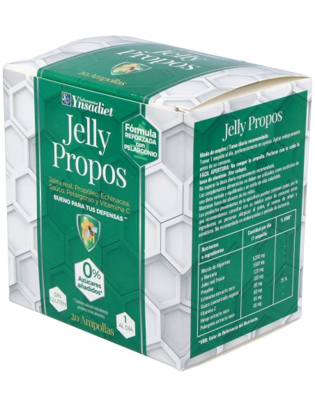 Jelly Propos 1,5Gr. Jalea Real + Propoleo 20Viales