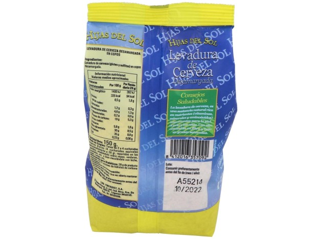 Levadura De Cerveza Desamargada Bolsa 150Gr.