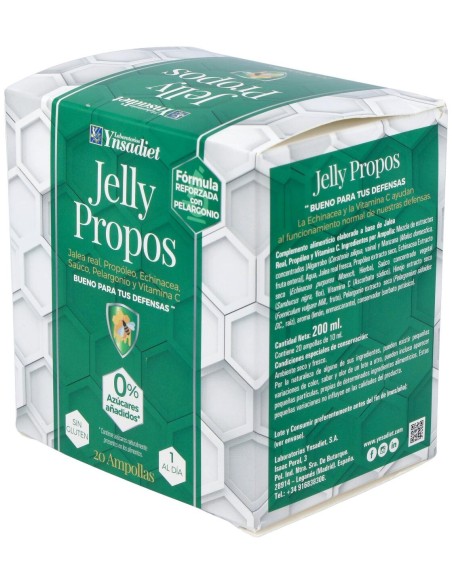 Jelly Propos 1,5Gr. Jalea Real + Propoleo 20Viales