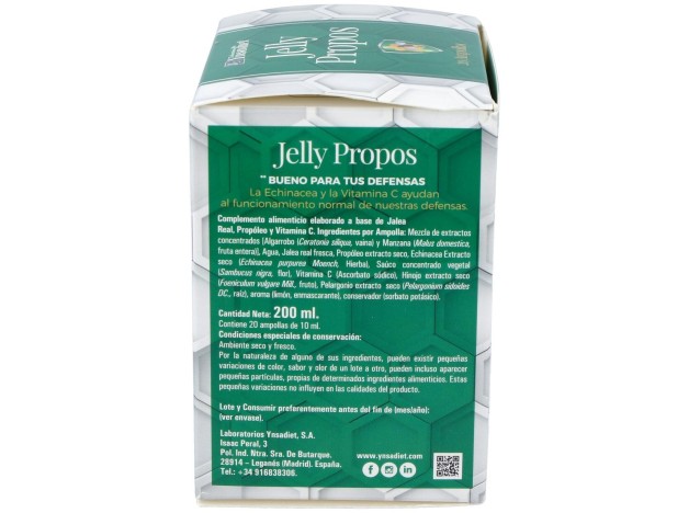 Jelly Propos 1,5Gr. Jalea Real + Propoleo 20Viales