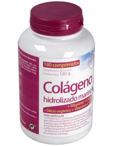 Zentrum Colageno Hidrolizado Con Magnesio 180Comp.