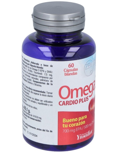 Zentrum Omega 3 Cardio Plus 60Cap.