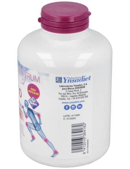Zentrum Colageno Hidrolizado Con Magnesio 300Comp.