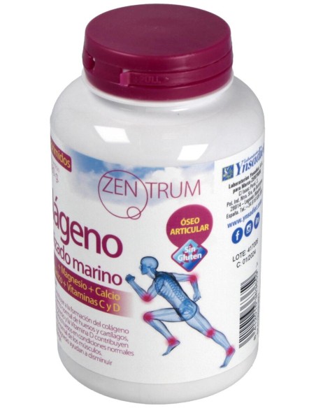 Zentrum Colageno Hidrolizado Con Magnesio 180Comp.